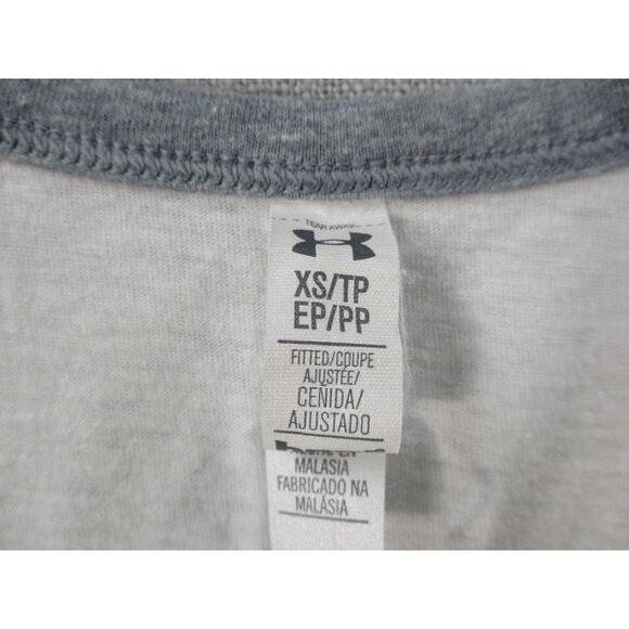 Under Armour Womens White & Gray Breast Cancer Awareness Tank Top XS - Picture 3 of 7